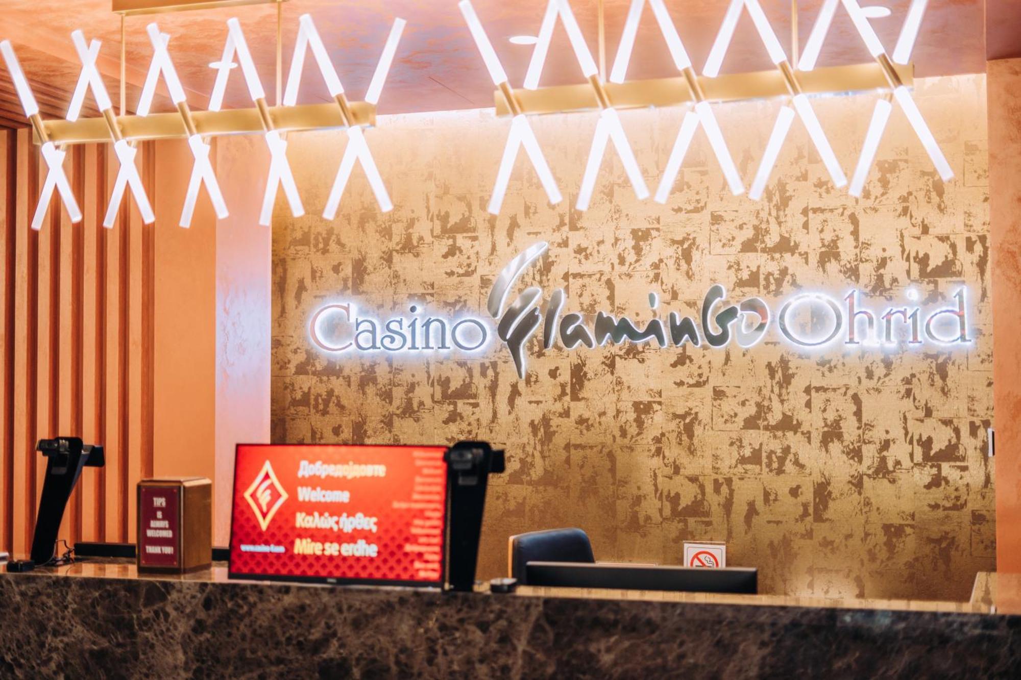 Park Golden View Hotel Casino Ohrid Bagian luar foto